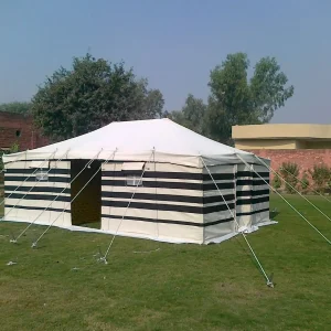 Stripe Canvas Tent